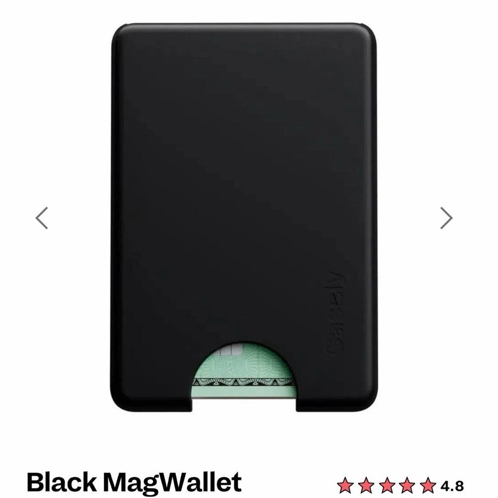 Caseify Black MagWallet